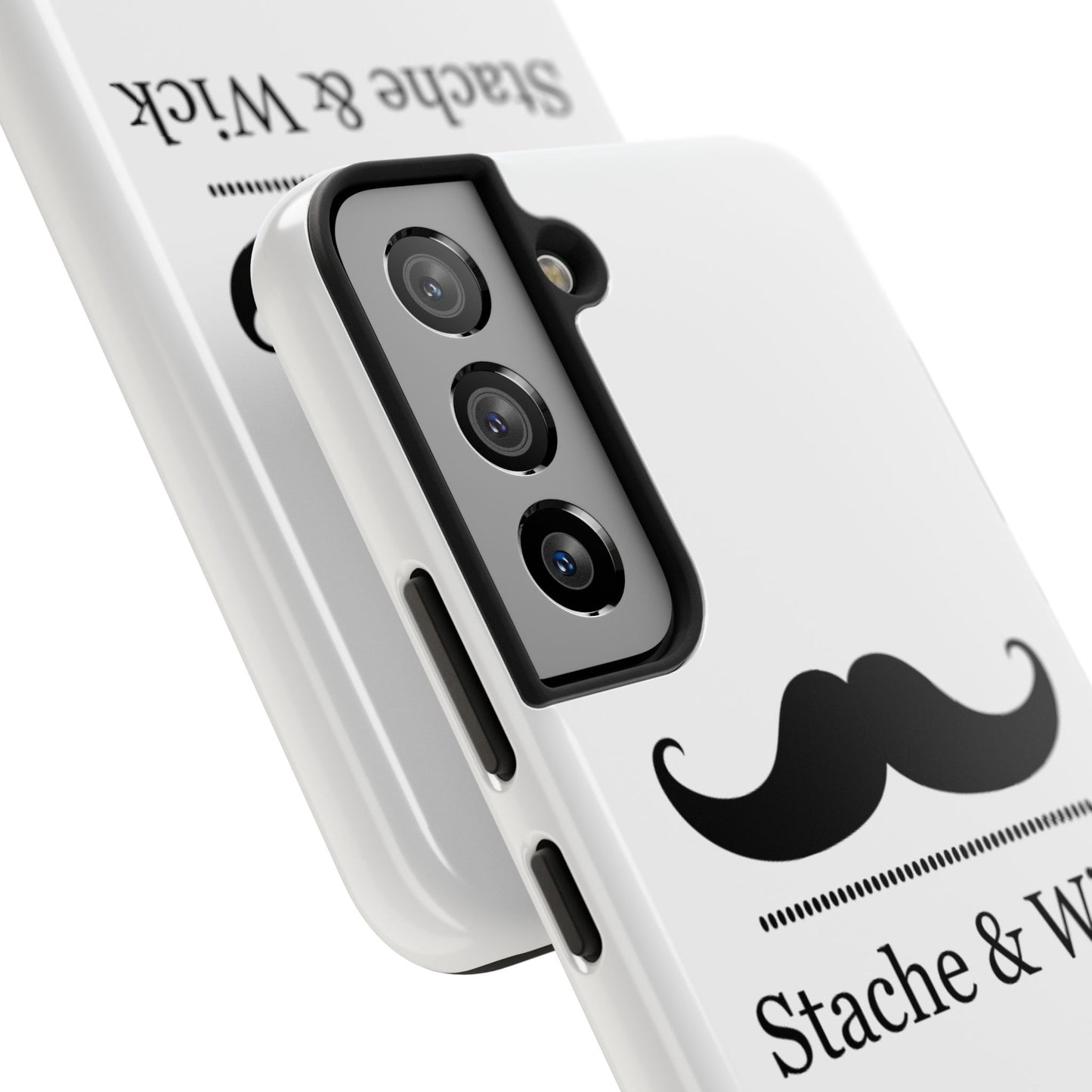 Stylish Tough Phone Case - Stache & Wick Design