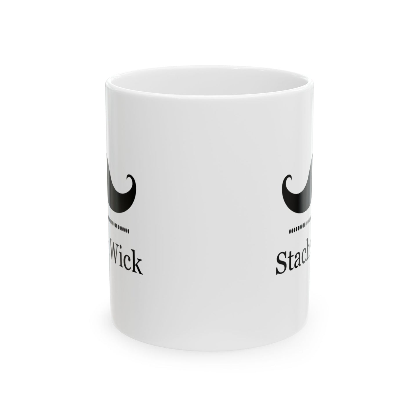 Stylish Mustache Ceramic Mug - Perfect Gift for Coffee Lovers