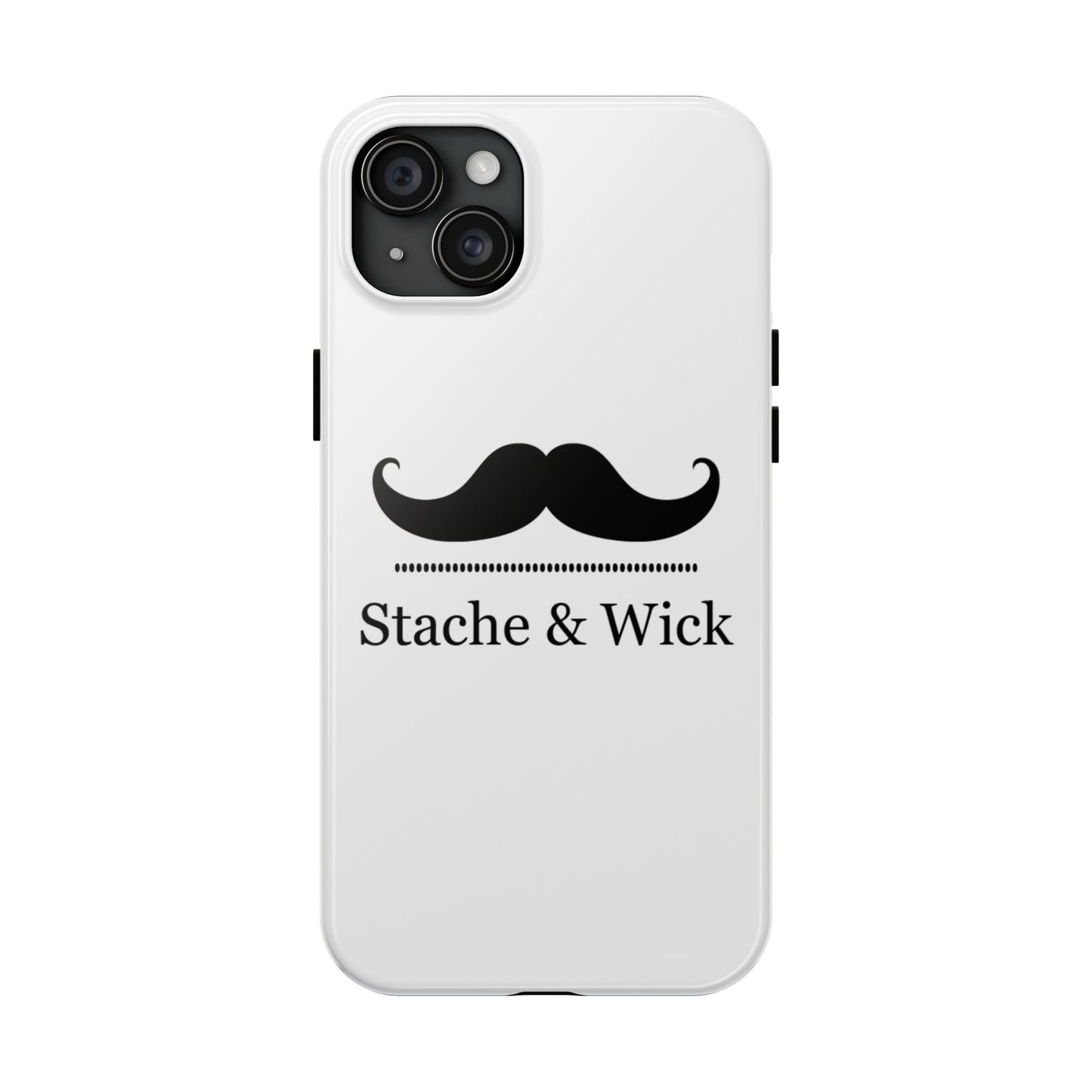 Stylish Tough Phone Case - Stache & Wick Design