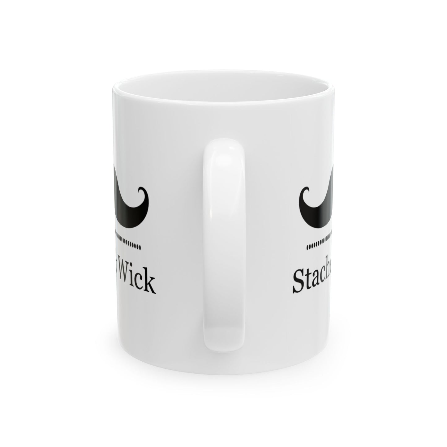 Stylish Mustache Ceramic Mug - Perfect Gift for Coffee Lovers