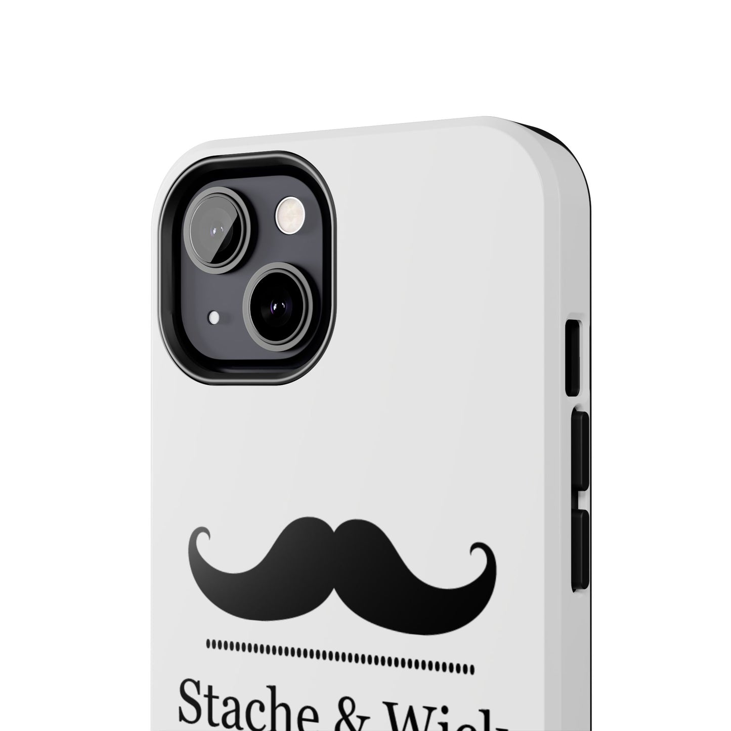 Stylish Tough Phone Case - Stache & Wick Design