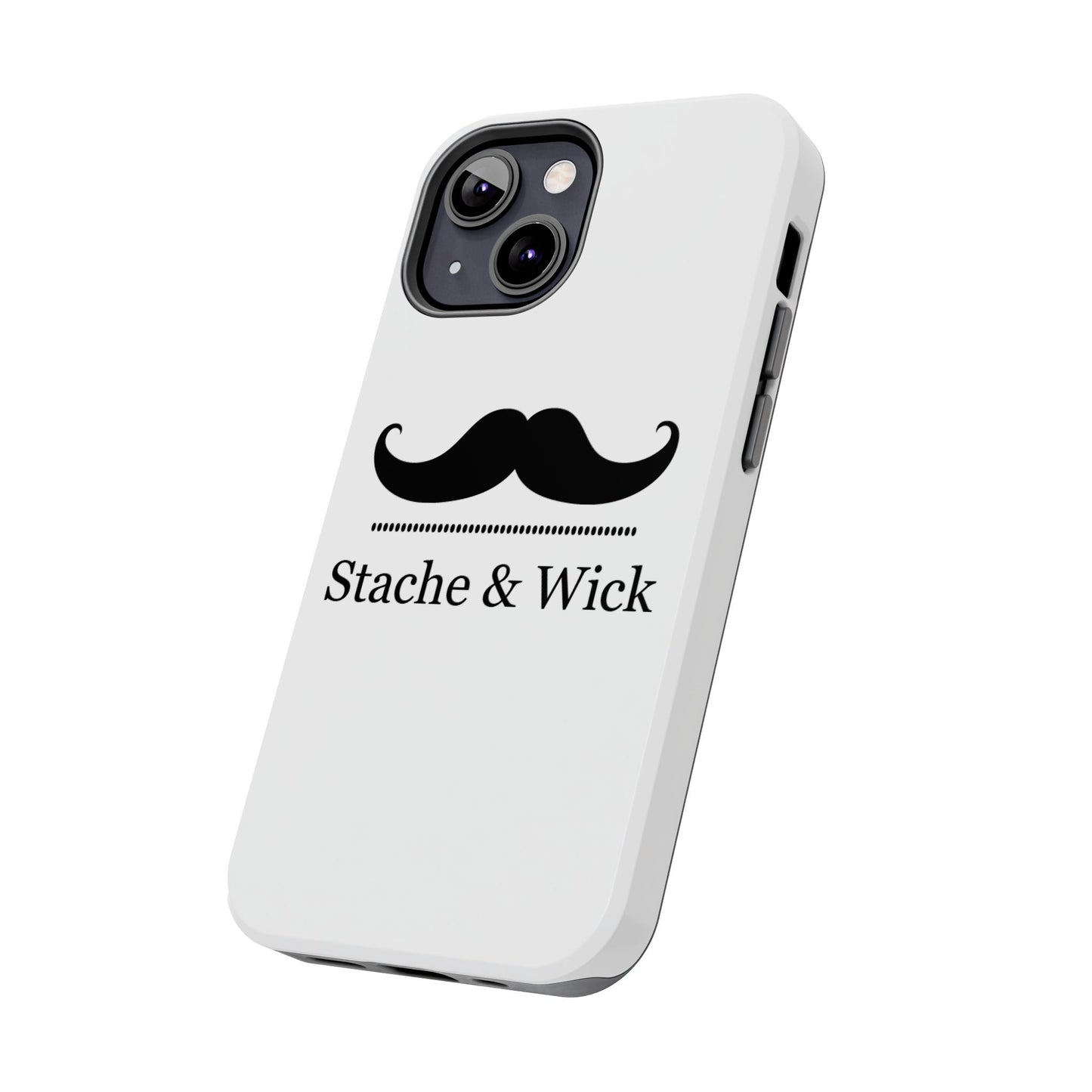 Stylish Tough Phone Case - Stache & Wick Design
