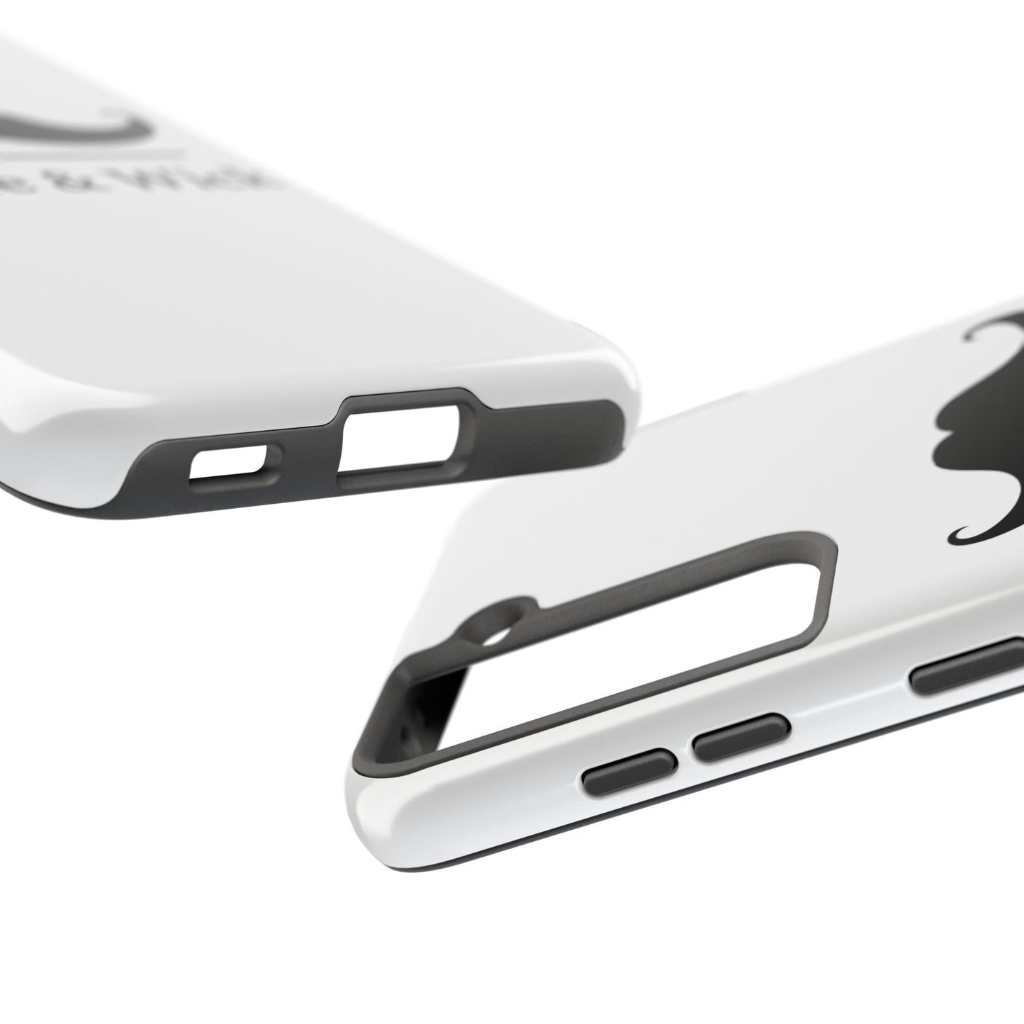 Stylish Tough Phone Case - Stache & Wick Design