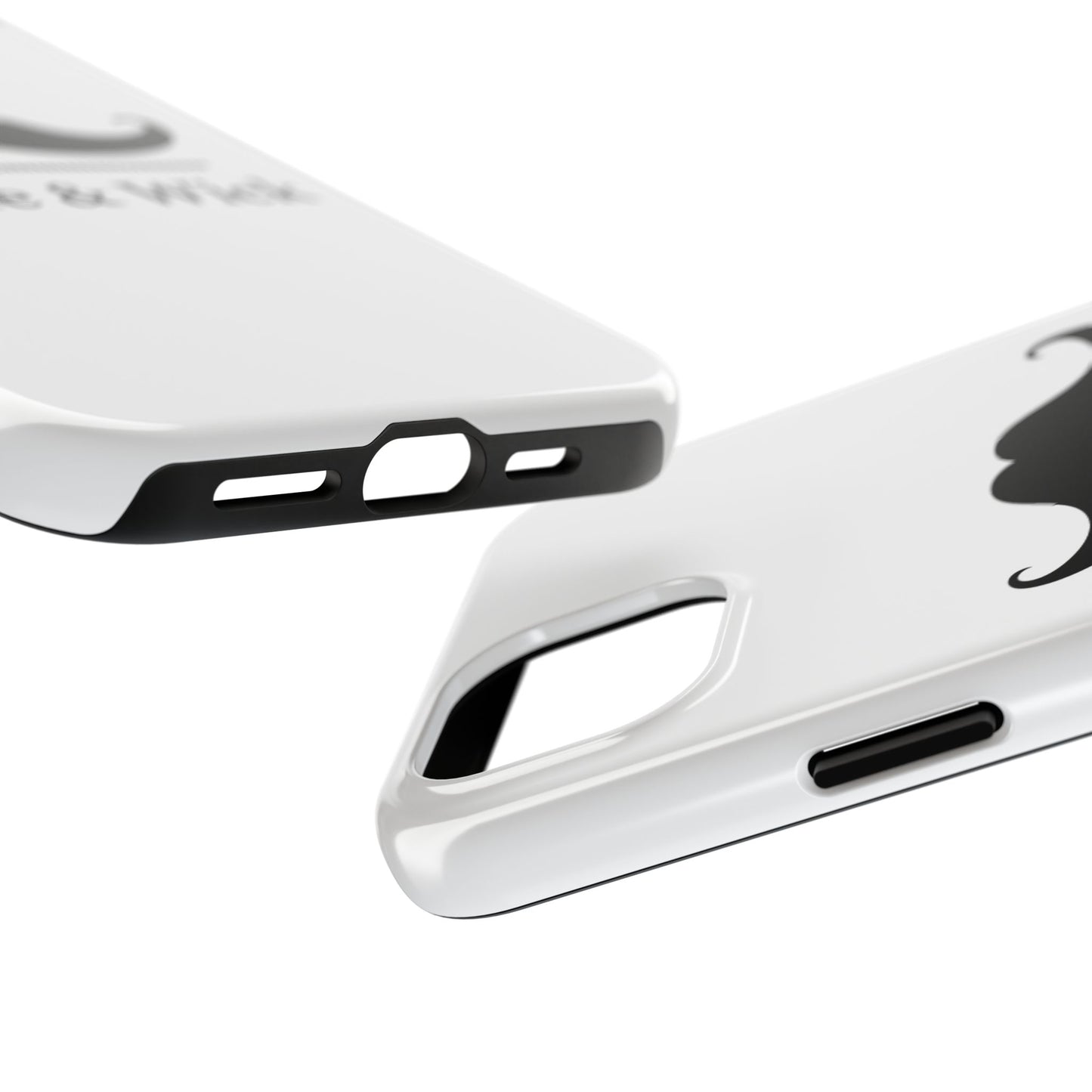 Stylish Tough Phone Case - Stache & Wick Design