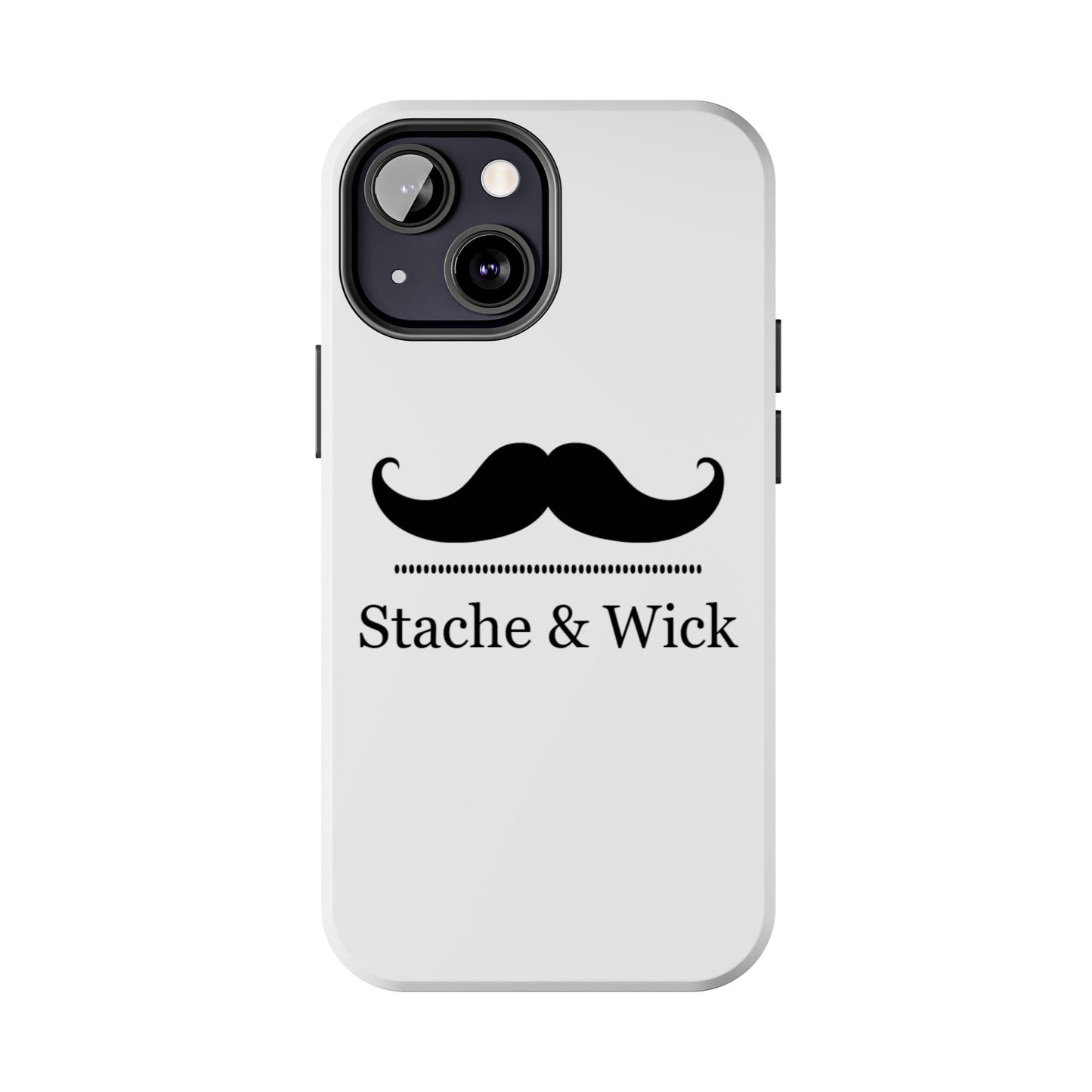 Stylish Tough Phone Case - Stache & Wick Design