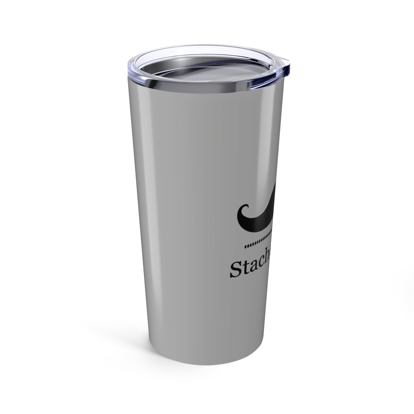 Personalized Stache & Wick 20oz Tumbler - Perfect for Coffee Lovers & Mustache Enthusiasts