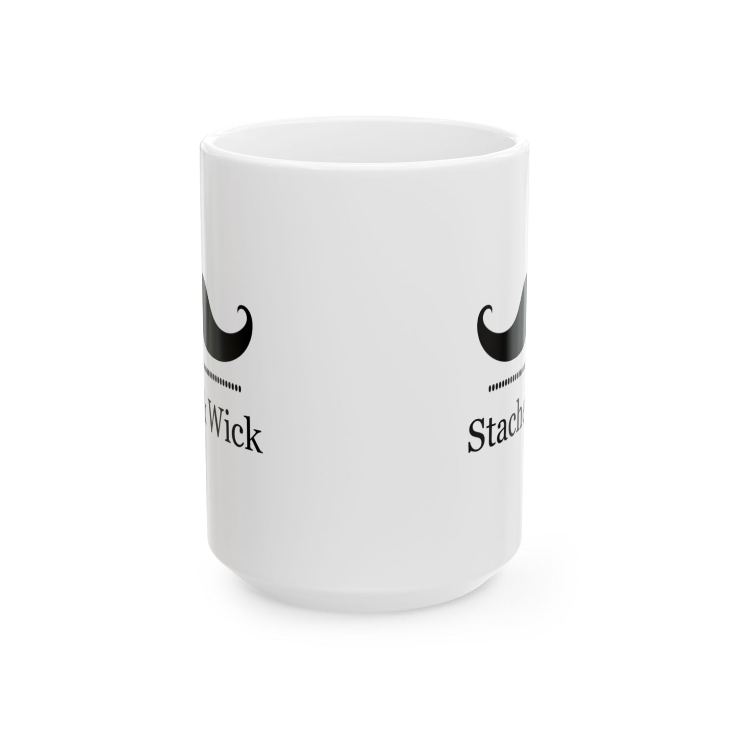 Stylish Mustache Ceramic Mug - Perfect Gift for Coffee Lovers