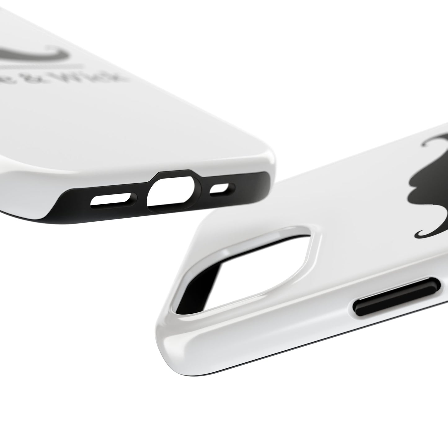 Stylish Tough Phone Case - Stache & Wick Design