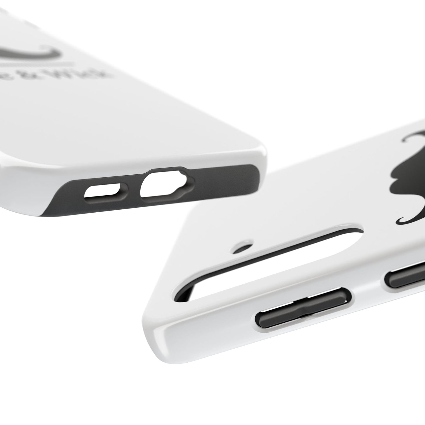 Stylish Tough Phone Case - Stache & Wick Design