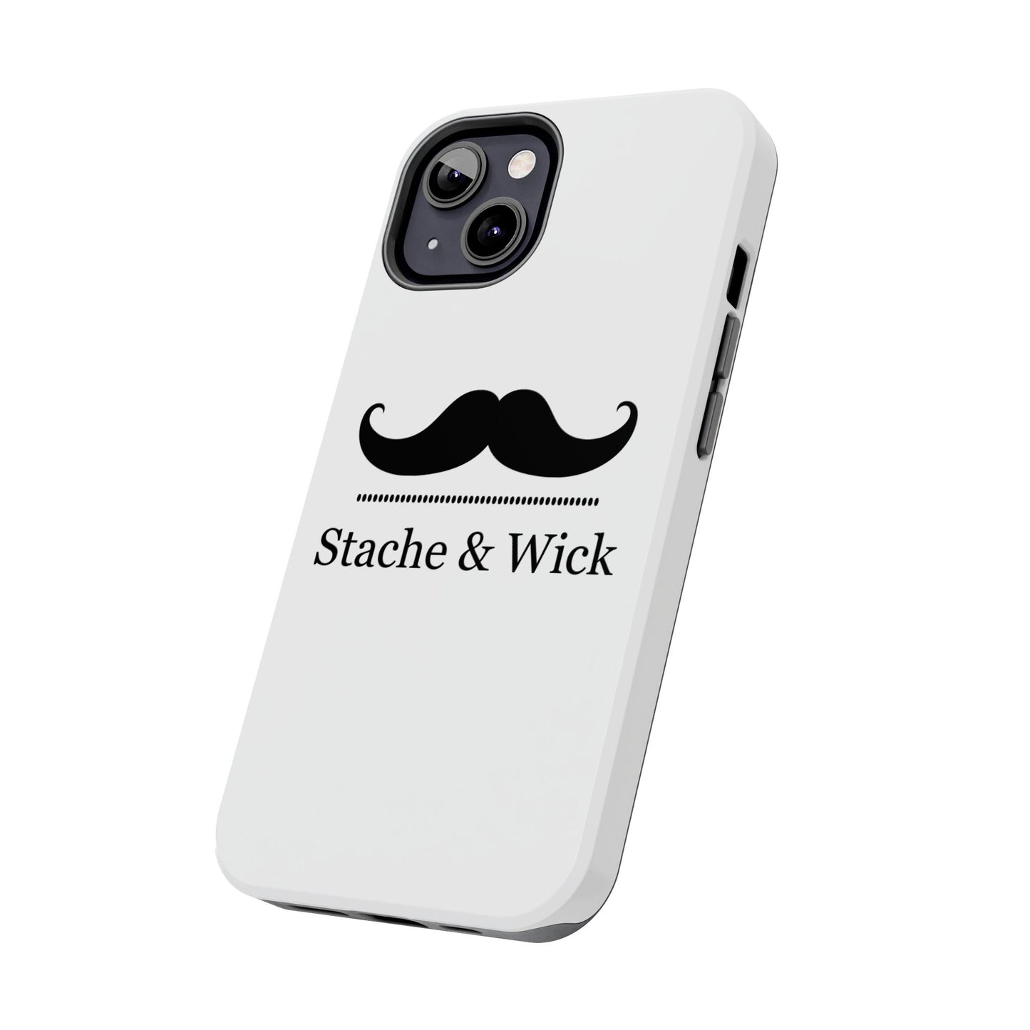 Stylish Tough Phone Case - Stache & Wick Design