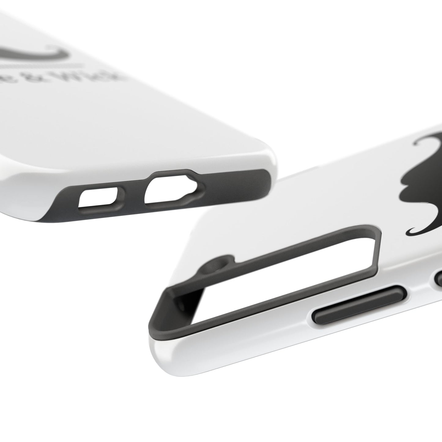 Stylish Tough Phone Case - Stache & Wick Design