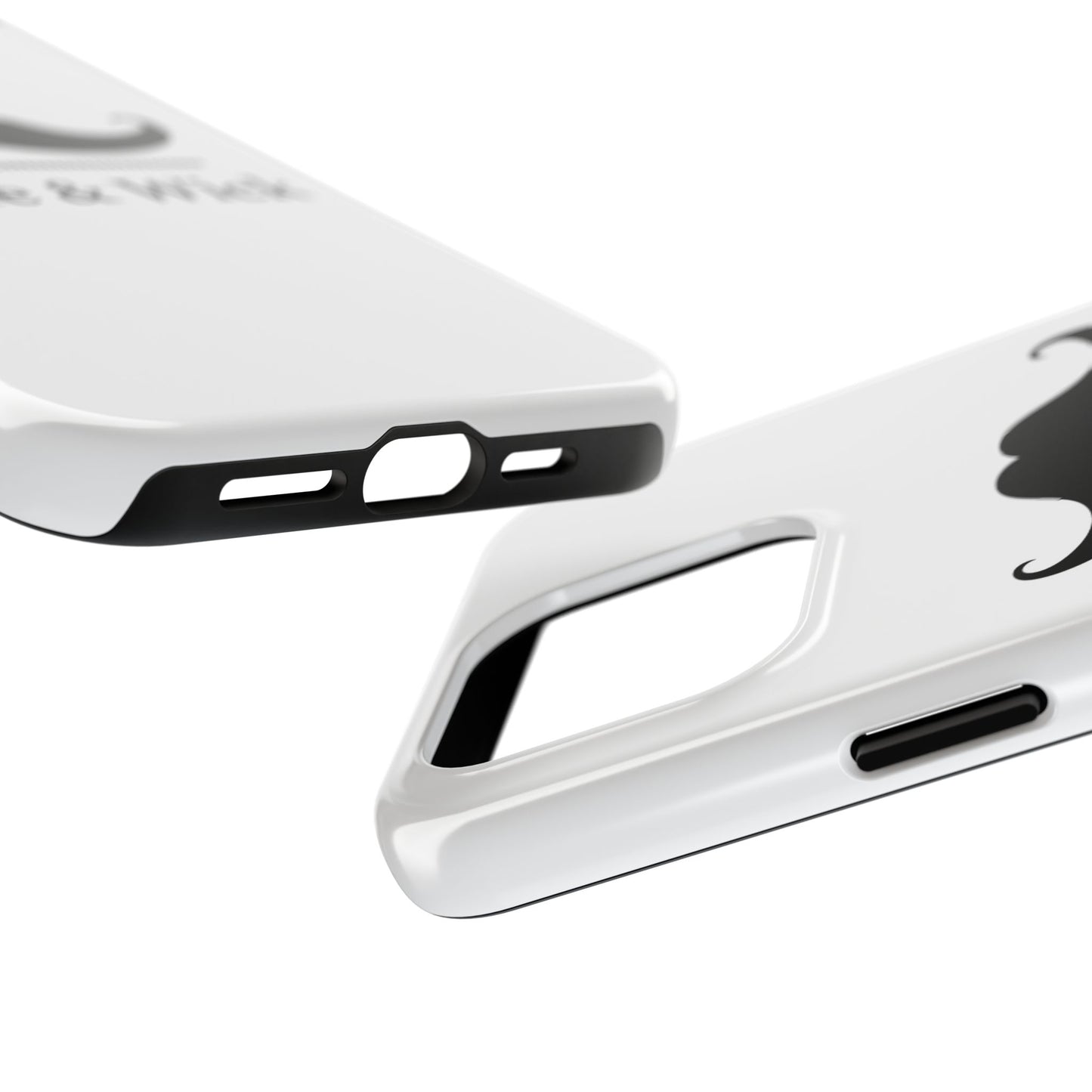 Stylish Tough Phone Case - Stache & Wick Design