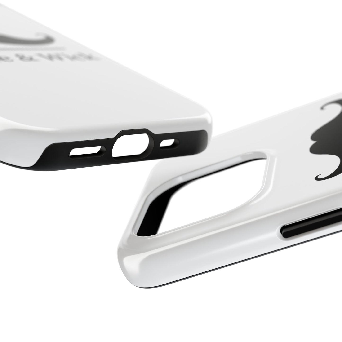 Stylish Tough Phone Case - Stache & Wick Design