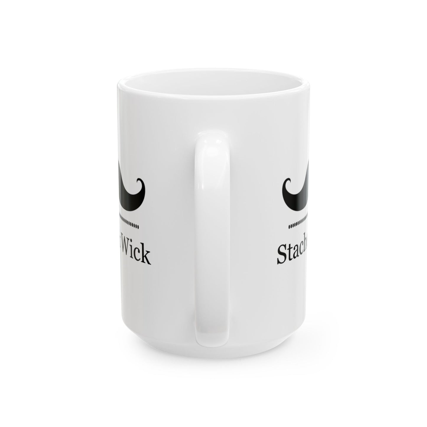 Stylish Mustache Ceramic Mug - Perfect Gift for Coffee Lovers