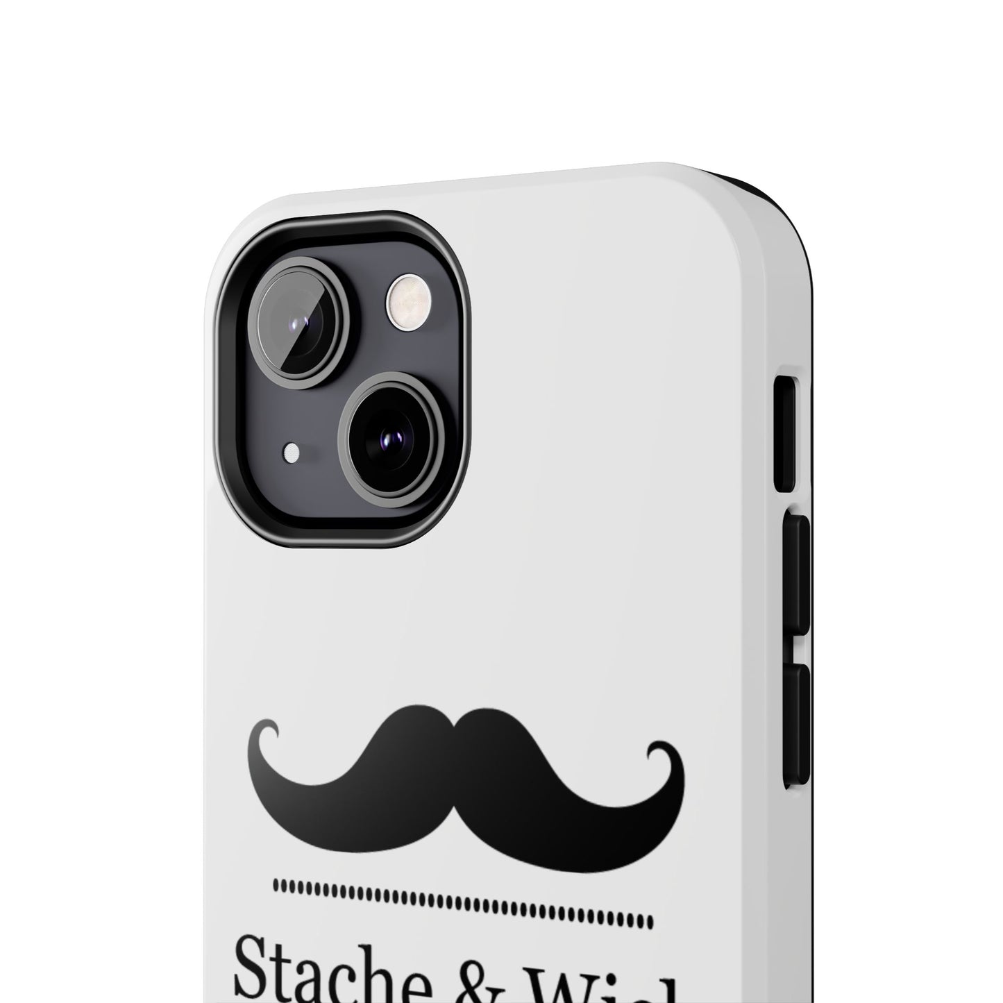 Stylish Tough Phone Case - Stache & Wick Design